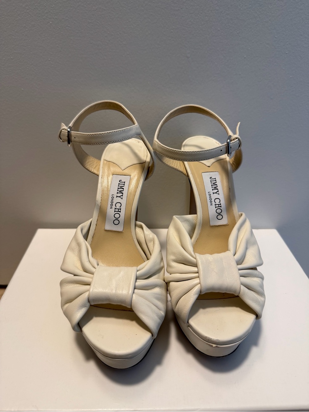 Jimmy Choo Heloise Platform Heels 120mm
